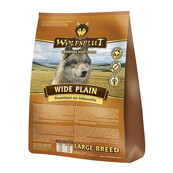 Wide Plain Large Breed - Pferd mit Süßkartoffel 2 kg